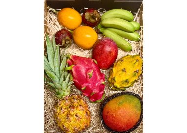 Egzotyczny Box Tropikalny – zestaw owoców egzotycznych | Skrzyneczka